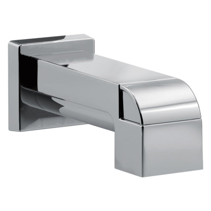 DELTA® Ara® Pull-Up Diverter Tub Spout, 6-1/4 in L x 2-3/4 in H, For Use With Tub and Shower Faucet, Import