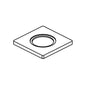 Handle Base and Gasket - Matte Black
