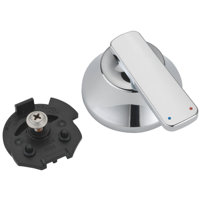 DELTA® 17 Series Ashlyn® Single Temperature Knob and Cover, For Use With Model T17064/T17264/T17264-I/T17464 and T17464-I Shower Trim, Import