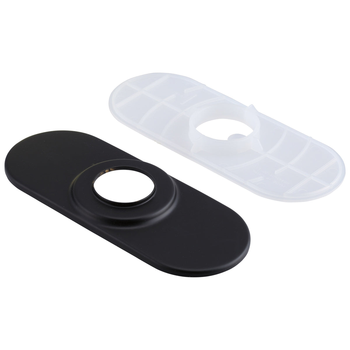 DELTA® RP77702BL Escutcheon and Gasket, 6 in L x 0.15 in H x 2.2 in W, Matte Black, Import