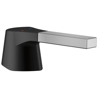 DELTA® Zura™ 1-Handle Blade Handle With Finish Accent, For Use With Zura™ Single Handle Bathroom Faucets, Metal, Import