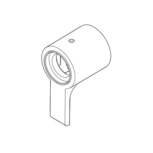 DELTA® Volume Control Lever Handle, For Use With Model T27T867 TempAssure® 17T Series Universal Valve Trim with 6-Setting Integrated Diverter and T27T967 TempAssure® 17T Series Universal Valve Trim with 3-Setting Integrated Diverter