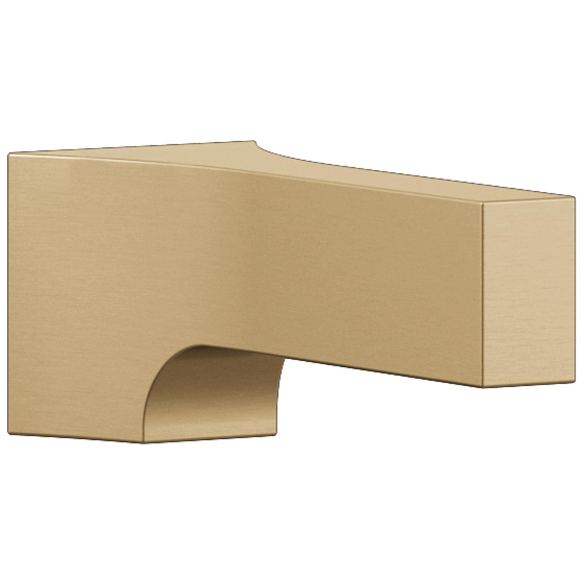 DELTA® Non-Diverter Tub Spout, Zura™, For Use With Zura™ 1-Hole Tub and Shower Faucet Trim, 1/2 in IPS, Import
