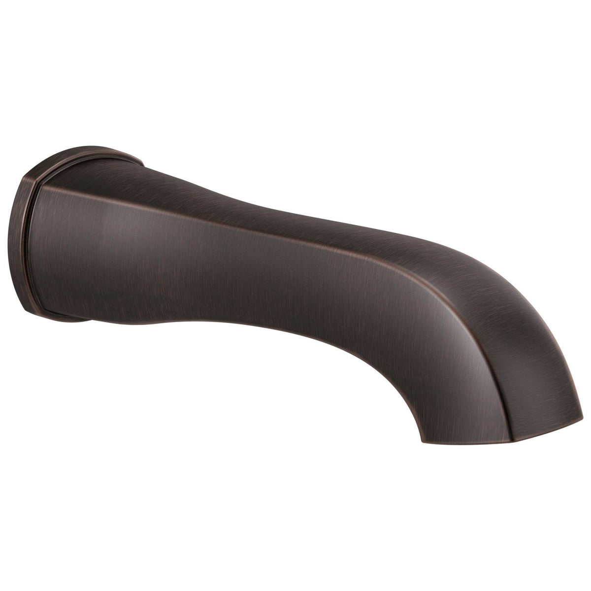 DELTA® RP93377RB Stryke™ Non-Diverter Tub Spout, 9-3/8 in L, For Use With Stryke™ T17T476 Tub/Shower Faucets, 1/2-14 NPT, Metal, Venetian Bronze, Import
