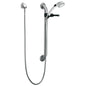 Commercial RPW324HDF-1.5 Hand Shower With 24 in Adjustable Slide Bar Assembly, HDF, 1.5 gpm, 60 to 80 in L Hose, Stainless/White, Import