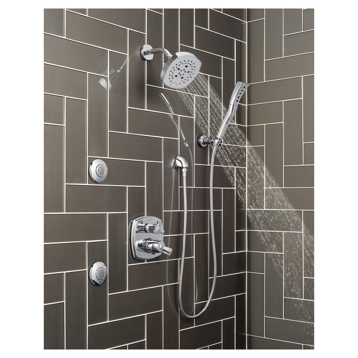Hydrachoice - Touch-Clean Body Spray - Wall Mount