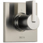 Vero - Diverter Trim - Wall Mount - Zinc