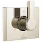 Pivotal - Diverter Trim - Wall Mount - Zinc