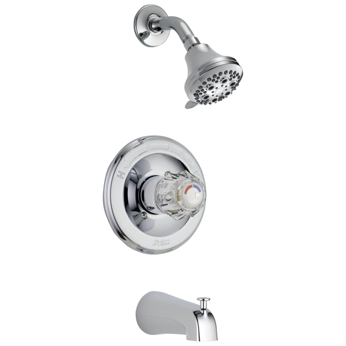 DELTA® T13422 Monitor® 13 Tub and Shower Trim, 1.75 gpm Shower, Polished Chrome