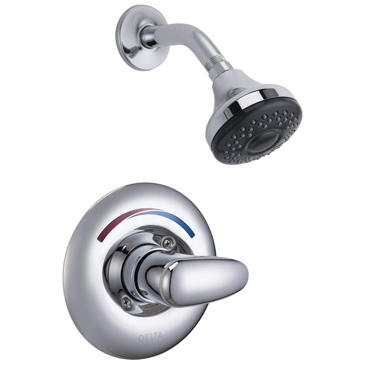 Commercial T13H132 Universal Shower Valve Only, 1.5 gpm Shower, Polished Chrome