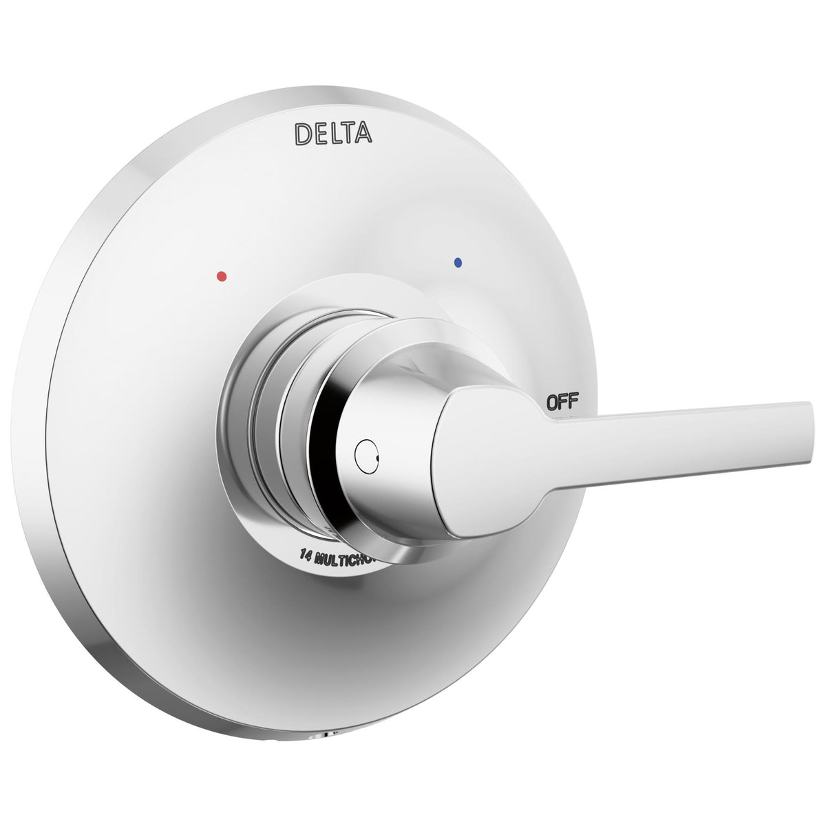 DELTA® T14072-PR Monitor® 14 Series Valve Trim Only, 6 gpm Valve, 1.75 gpm Shower, Lumicoat™ Polished Chrome