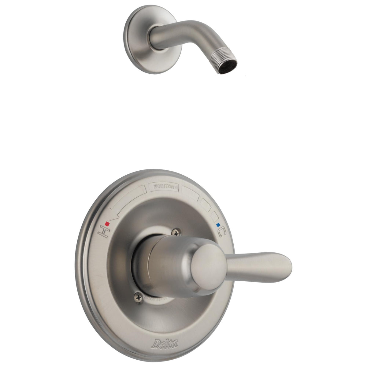 Lahara - Monitor 14 Shower Trim - Wall Mount - Solid