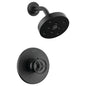 DELTA® T14258-BL Monitor® 14 Series Shower Trim, 6 gpm Valve, 1.75 gpm Shower, Matte Black