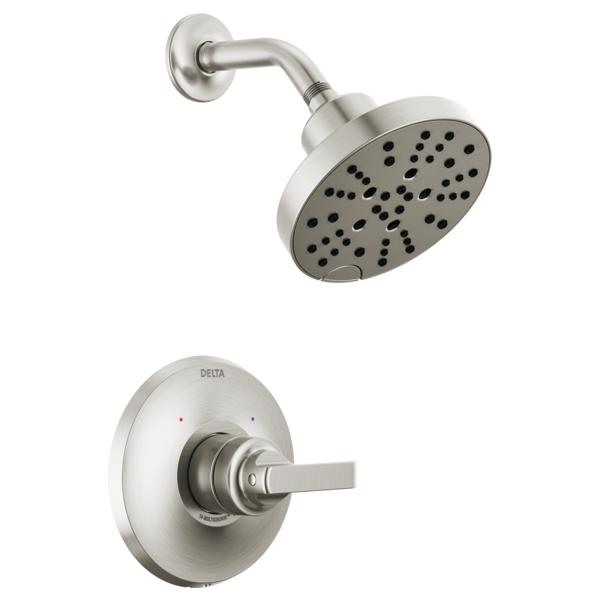 1-Function Shower Trim - 1.75 GPM Valve - Lumicoat Stainless