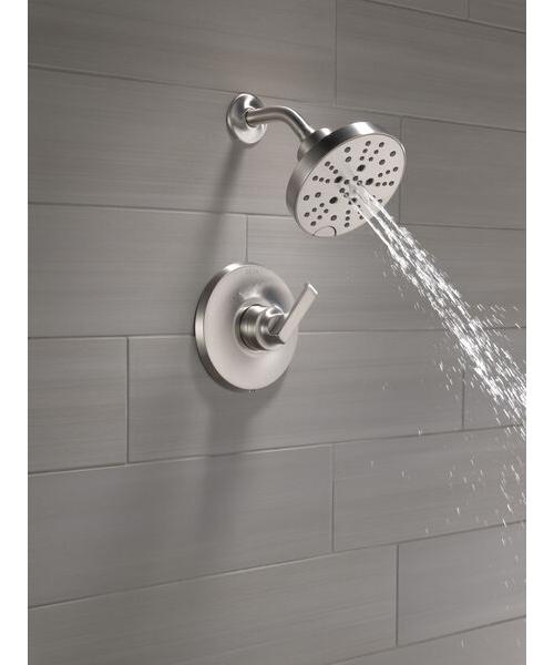 1-Function Shower Trim - 1.75 GPM Valve - Lumicoat Stainless