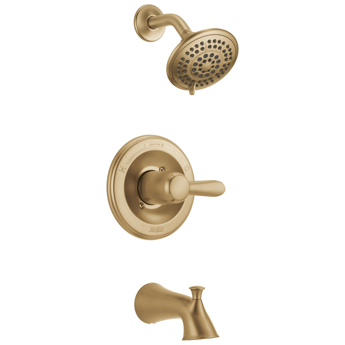 DELTA® Monitor® 14 Tub and Shower Trim, T1443, 1.75 gpmhower