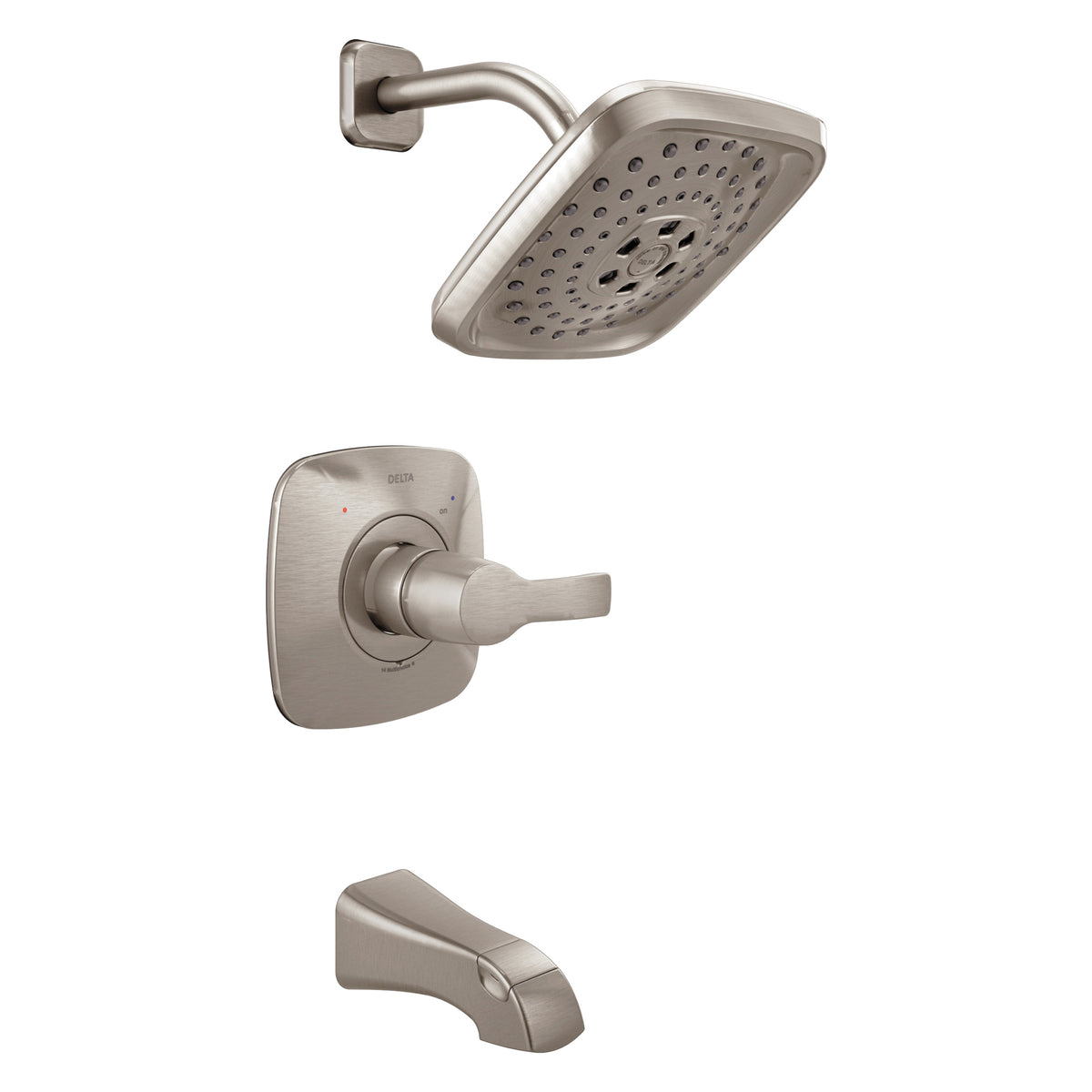 Tesla - Monitor 14 Tub and Shower Faucet Trim - Wall Mount