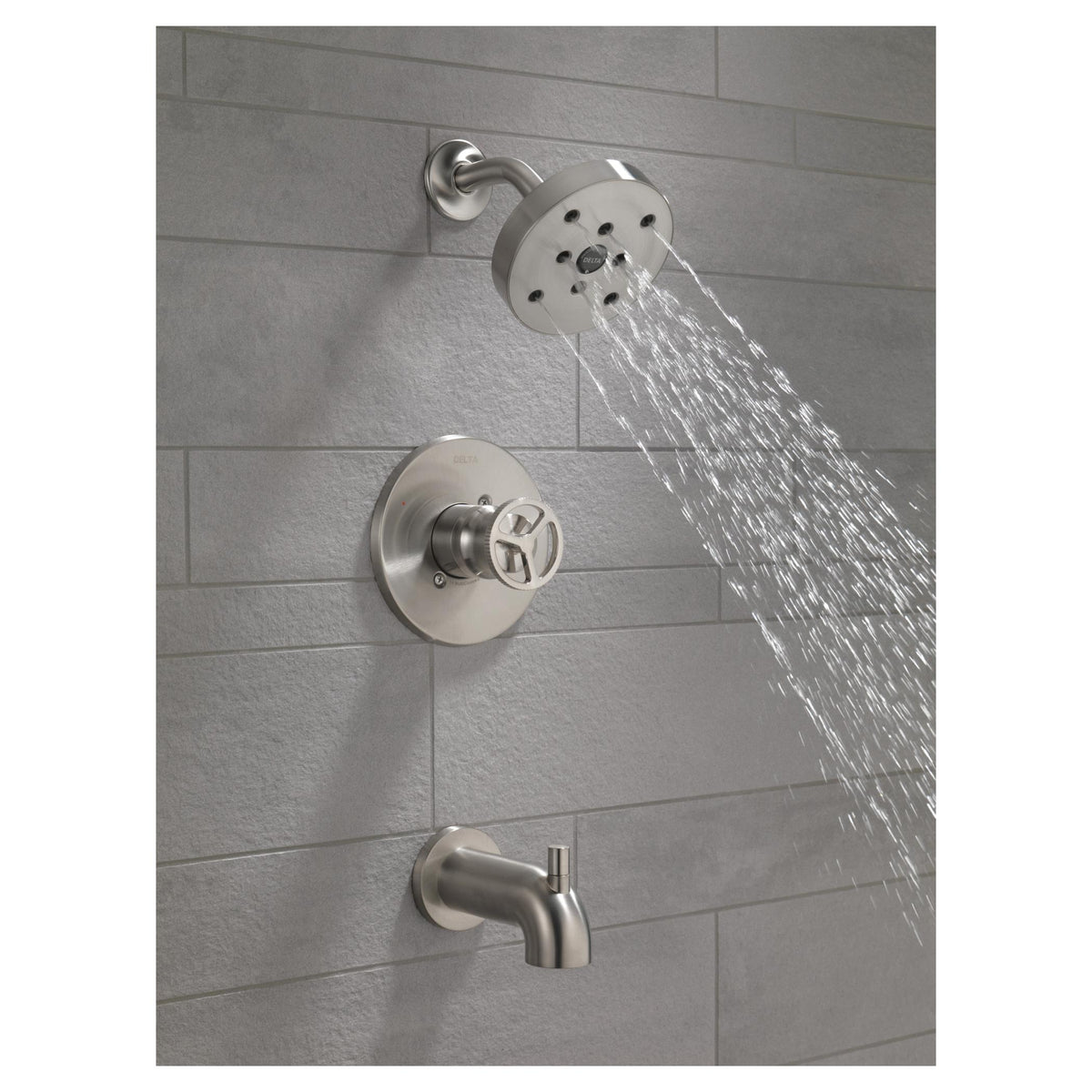 Trinsic - Monitor 14 Series Tub and Shower Trim - Stainless