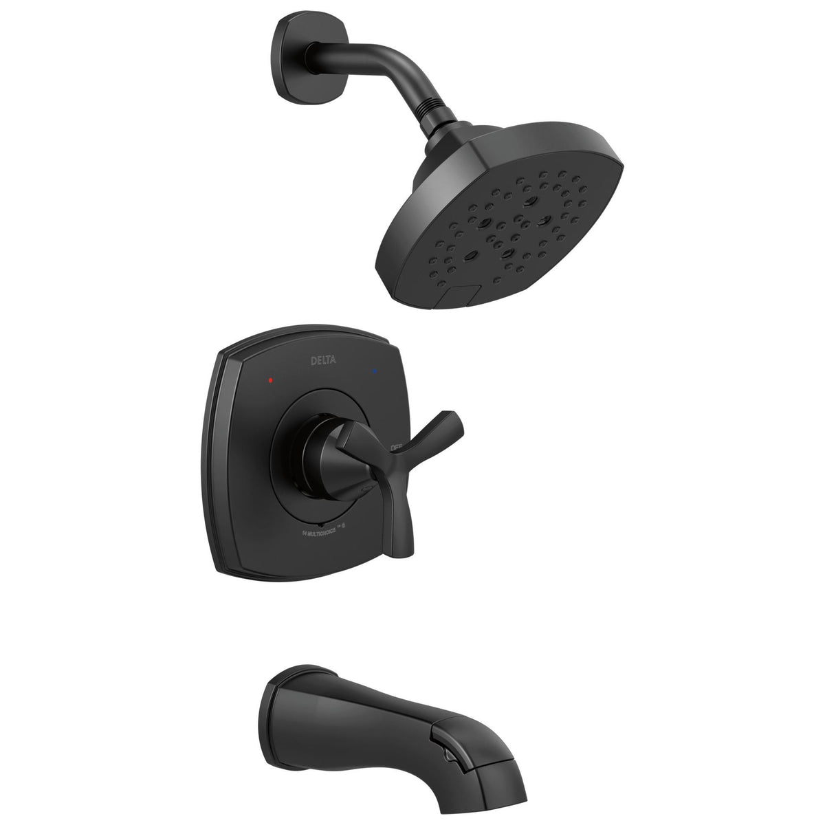 Stryke - 14 Series Tub and Shower - Zinc