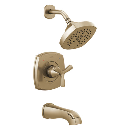 Stryke - 14 Series Tub and Shower - Zinc
