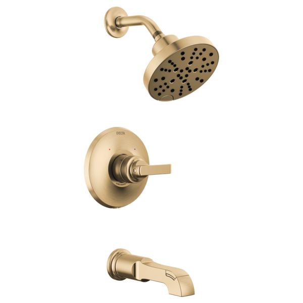 Tub and Shower Trim - Lumicoat Champagne Bronze
