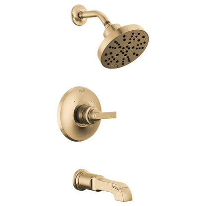 Tub and Shower Trim - Lumicoat Champagne Bronze