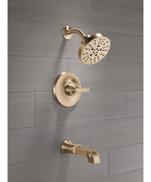 Tub and Shower Trim - Lumicoat Champagne Bronze