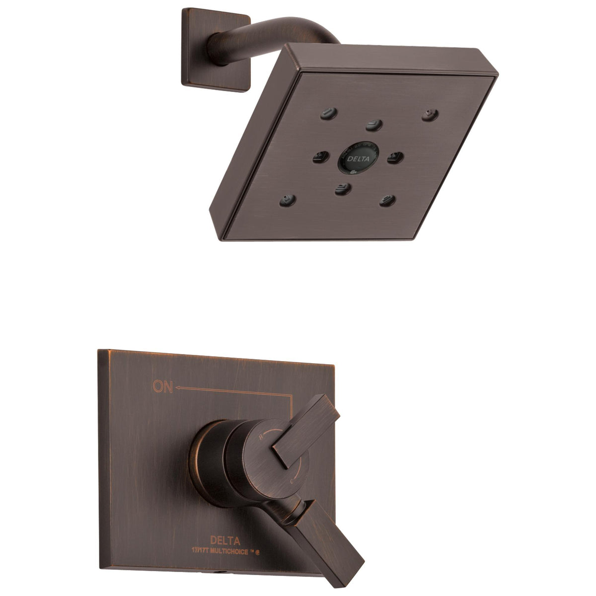 DELTA® H2Okinetic® T17253 Monitor® 17 Shower Trim, DELTA® Monitor® 17 Shower Trim, 1.75 gpmhower