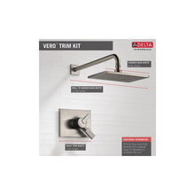 DELTA® T1725 Monitor® 17 Shower Trim, DELTA® Monitor® 17 Shower Trim, 2.5 gpmhower