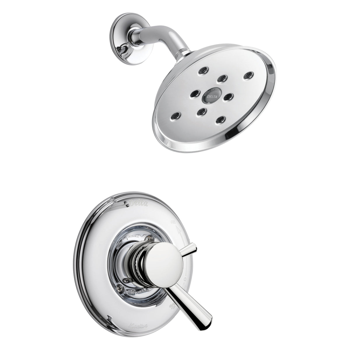 DELTA® T17293 Monitor® 17 Traditional Shower Trim, 1.75 gpm Shower, Polished Chrome