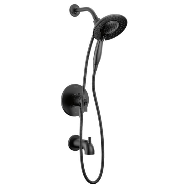 2-Function Tub and Shower Trim - Matte Black