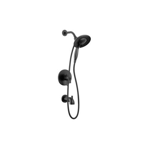 2-Function Tub and Shower Trim - Matte Black