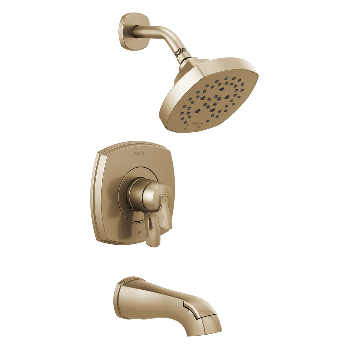 DELTA® T17476 Volume Control Tub and Shower Only