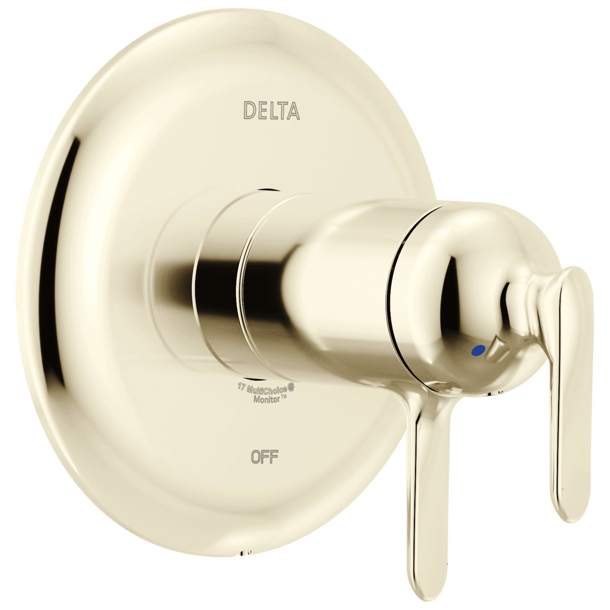 DELTA® T17T045-PN-PR 17T Valve Only Trim, 1.75 gpm Shower, Lumicoat® Polished Nickel