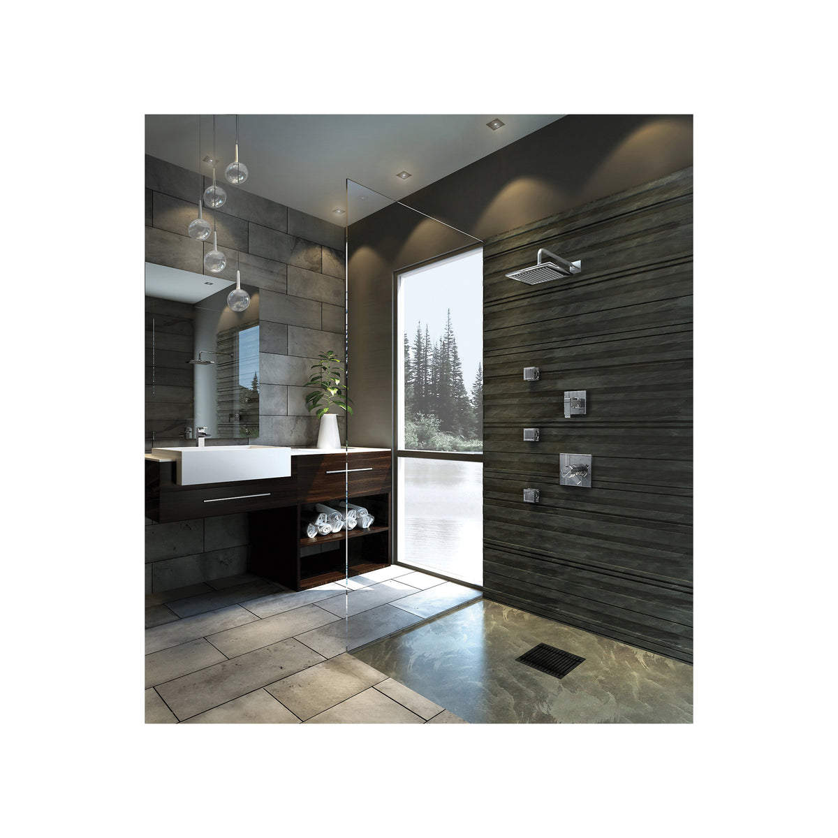 Ara - Tempassure 17T Shower Trim - Wall Mount - 1.75 GPM