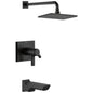 Pivotal - 17T Tub and Shower Faucet Trim - Wall Mount - Zinc