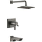 Pivotal - 17T Tub and Shower Faucet Trim - Wall Mount - Zinc