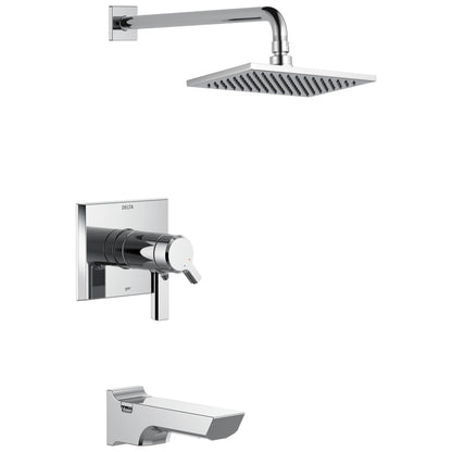 Pivotal - 17T Tub and Shower Faucet Trim - Wall Mount - Zinc