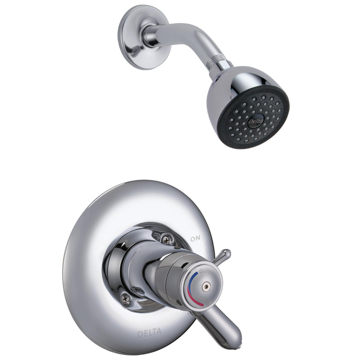 Commercial T17TH135 TempAssure® 17T Universal Shower Trim, 1.75 gpm Shower, Polished Chrome