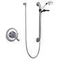Commercial T17TH155-20 Universal Hand Shower Trim, 1-Function Shower Head, 2.5 gpm, Polished Chrome