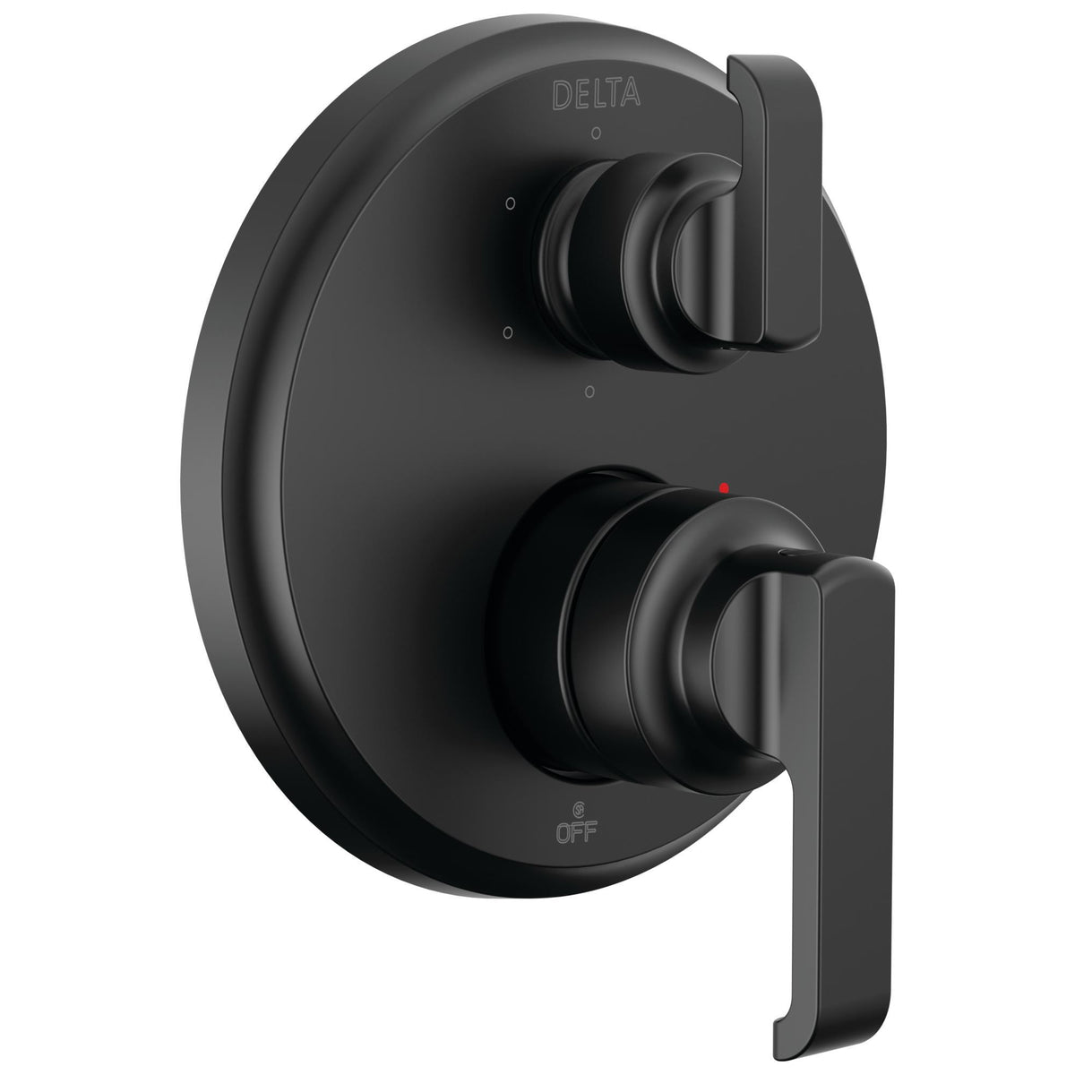 Tetra - 14 Series 6-Setting Shower Diverter - Matte Black