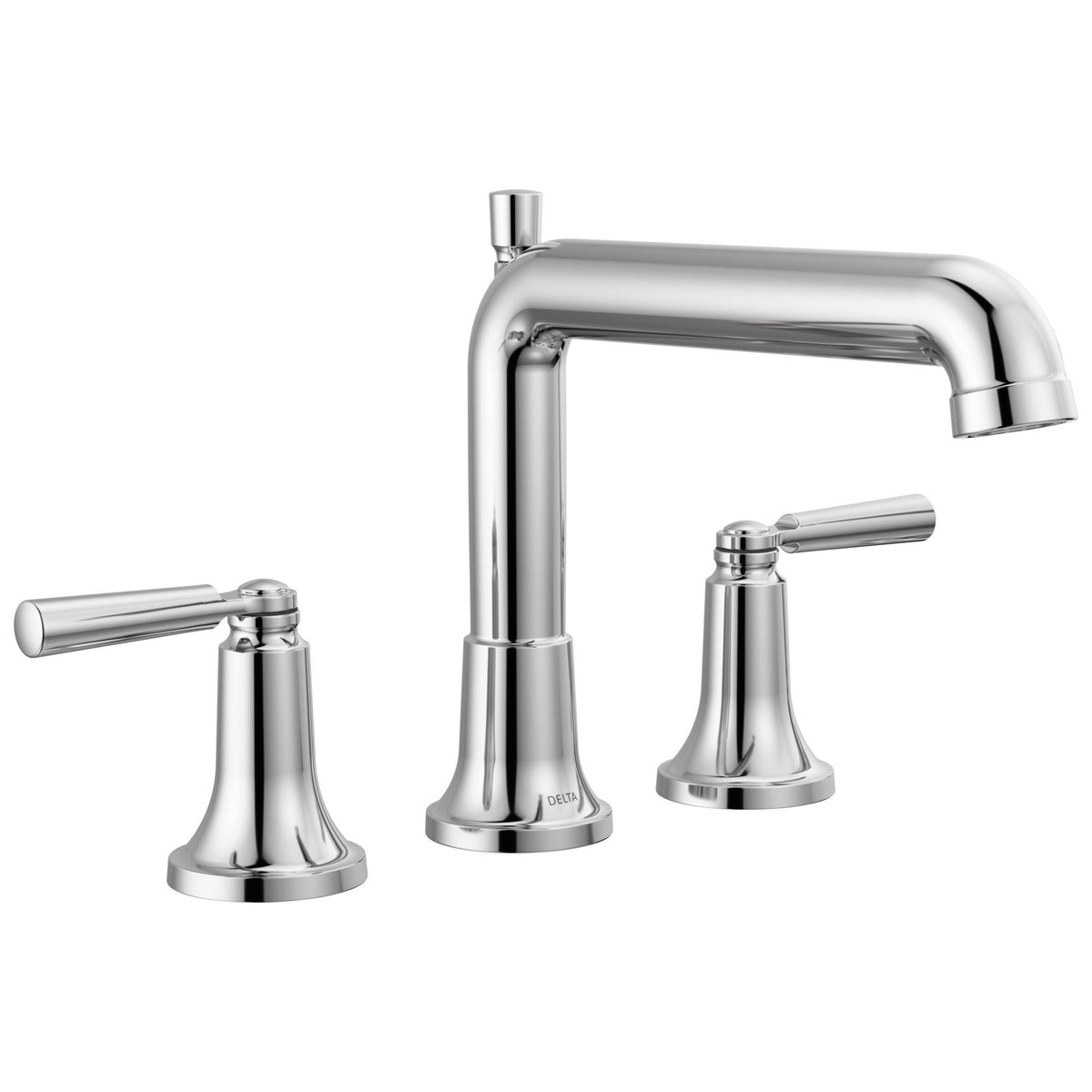 DELTA® T2736 SAYLOR™ Tub Faucet, 18 gpm Flow Rate, 8 in Center, Chrome, 2 Handles, Tub Filler Function, Import