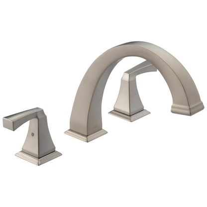 DELTA® Roman Tub Trim, T2751, Dryden™, 2 gpm Flow Rate, 8 to 16 in Center, 2 Handles, Function: Traditional, Import