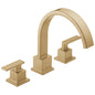 Vero - Roman Tub Trim - Deck Mount - 18 GPM