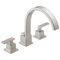Vero - Roman Tub Trim - Deck Mount - 18 GPM
