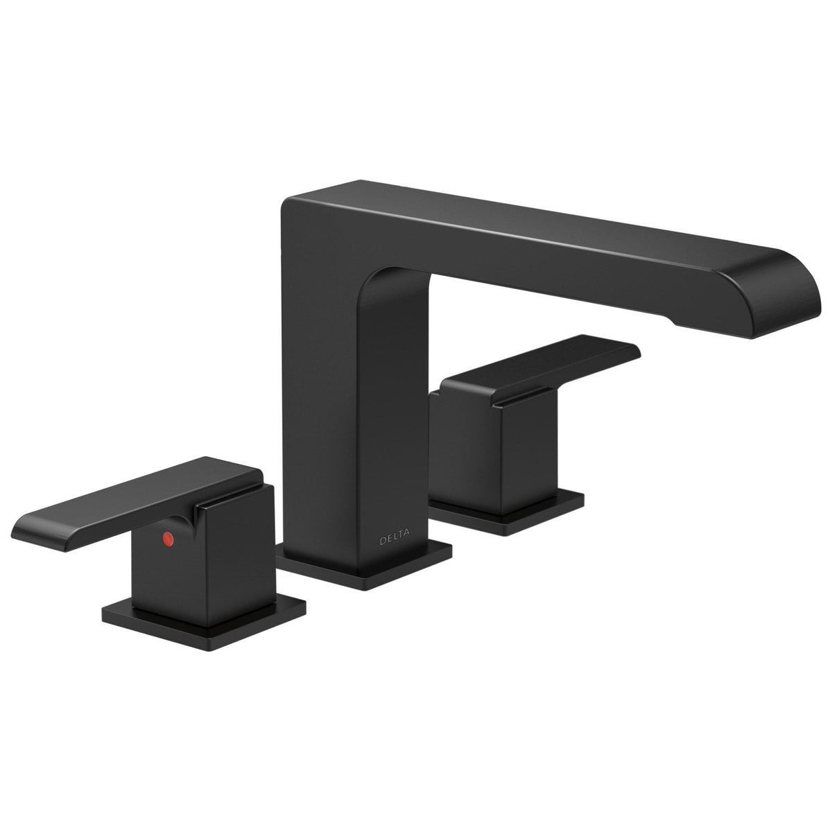 DELTA® Roman Tub Trim, Ara®, 2 gpm Flow Rate, 10 to 16 in Center, 2 Handles, Function: Traditional, Domestic