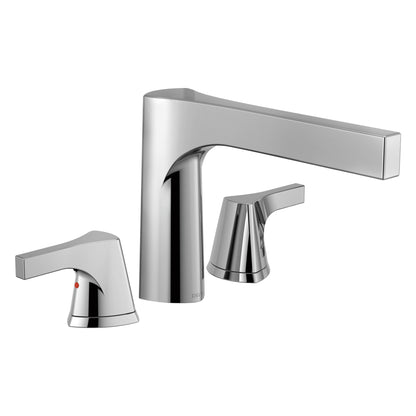 Zura - Roman Tub Trim - 8-1/2" H - Deck Mount