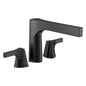 Zura - Roman Tub Trim - 8-1/2" H - Deck Mount