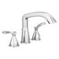 Roman Tub Trim, Stryke, Brilliance Champagne Bronze