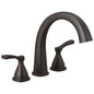 Stryke Roman Tub/Whirlpool Faucet Trim, Matte Black